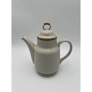 Retro Genuine Stoneware Tea Pot Pottery Ceramic Made in Japan 8.5”